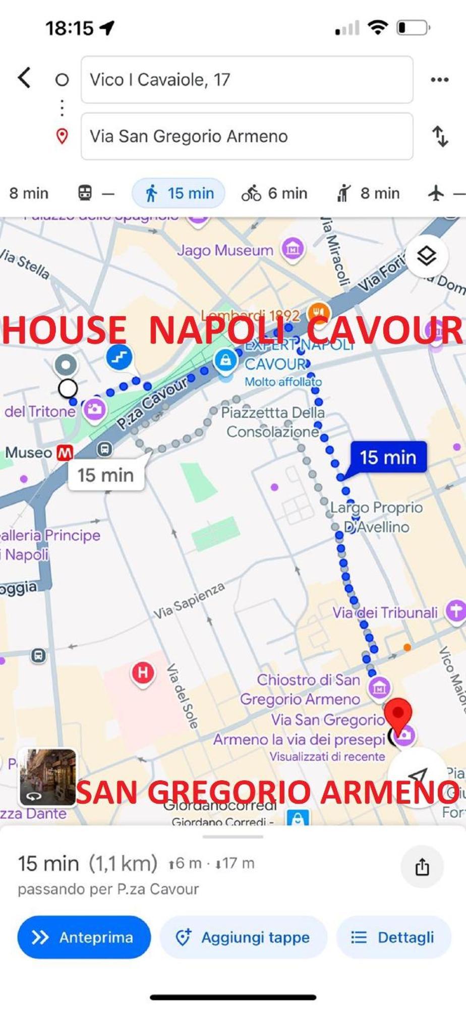 B&B House Napoli Cavour Luaran gambar